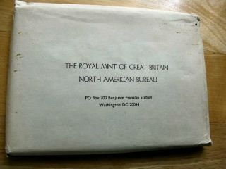 British Royal 1970 Coinage of Great Britain and Northern Ireland Proof Set 3