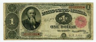 1891 Fr.  350 $1 United States Treasury (coin) Note