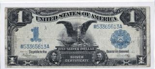 $1.  00 1899 $1 Silver Certificate.  Black Eagle ? Fr 236.  Large Better Grade Note
