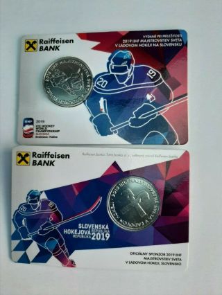 2019 Iihf Ice Hockey Championship Raiffeisen Bank Coincard Slovakia