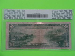 Fr 893a 1914 Red Seal $10 York Federal Reserve Note Ten Dollar Bill Fine 12 7