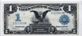 $1.  00 1899 $1 Silver Certificate Black Eagle Fr 236 Large ( (higher Grade))  Note