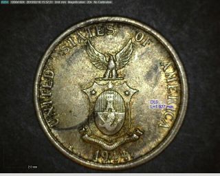 1944 - S Philippines - Us,  Fifty 50 Centavos,  Wwii Era - Coin