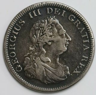 1804 Great Britain England Crown 5 Shilling George Iii Brittania