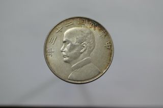 China Junk Silver Dollar 1934 B20 K3363