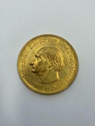 Germany,  Weimar Republic 1923 10,  000 Mark Notgeld Bronze Coin.  Nr.