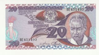 Tanzania 20 Shillings 1985 Unc P9 @