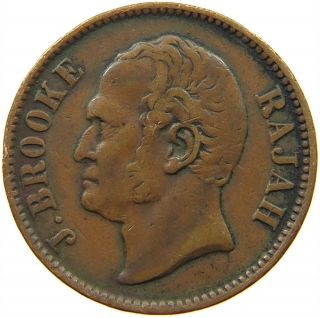 Sarawak 1/2 Cent 1863 T84 399