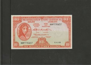 10 Shillings Ireland Unc 1968