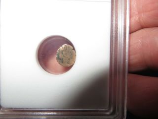 Bronze Ancient Widows Mite Size Roman Coin 2,  000 Years Old 2