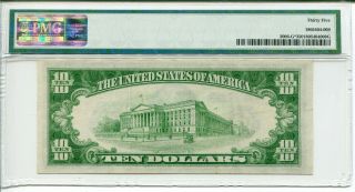 1934 - A $10 Federal Reserve STAR Note FR 2006 - G PMG Choice Very Fine 35 2