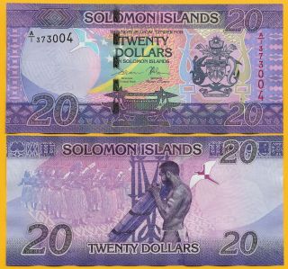 Solomon Islands 20 Dollars P - 34 2017 Unc Banknote