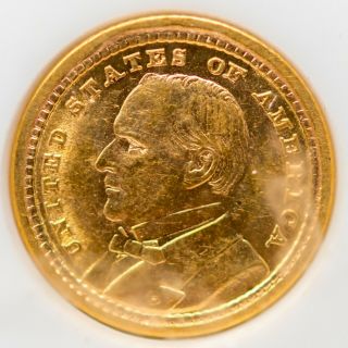 1903 Louisiana Purchase Mckinley Commemorative Gold Dollar $1 Gold Coin Bu
