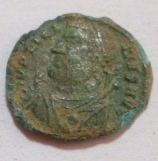 Constantine The Great (330ad) Roman Empire Rare Coin 19mm /s19