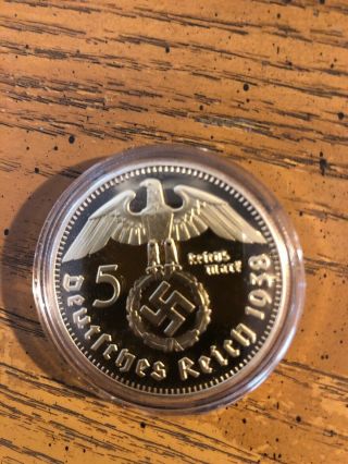 1938 Nazi Coin Third Reich Uncirculated
