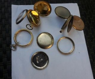 Gold Filled Scrap Pocket Watch Cases