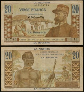 1947 Reunion 20 Francs - 43
