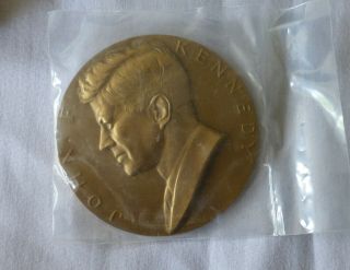 U.  S.  Inaugural Medal No.  135 President John F.  Kennedy Jfk 3 " Bronze