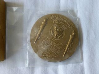 U.  S.  Inaugural Medal No.  135 President John F.  Kennedy JFK 3 