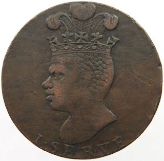 Barbados Penny 1788 Pineapple T25 429