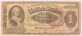 Series 1886 Martha Washington $1 Silver Certificate 126e