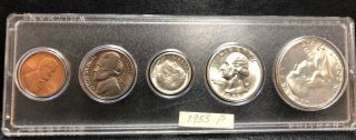 1955 - P " (5) Coin Year Set