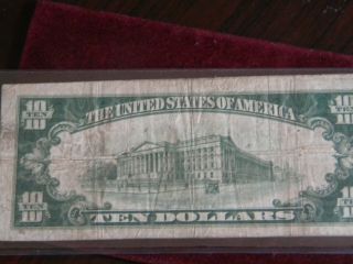 $10 1929 the condon national bank of coffeyville kansas rare bank3 4