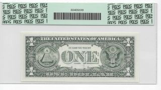 2009 $1 Federal Reserve Note Serial 29 GEM 66PPQ 2