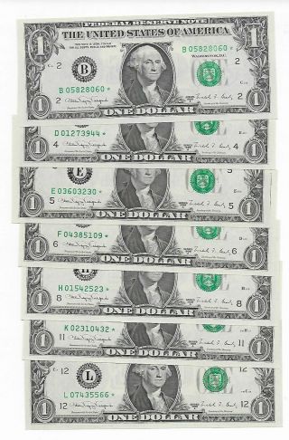 $1 1988 - A Star District Set With Fw G And I Choice Crisp Uncirculated