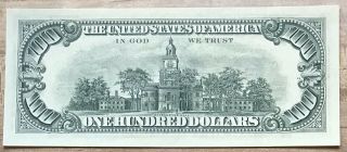 SERIES 1969 C $100 STAR NOTE Federal Reserve Bank of Kansas City Missouri. 2