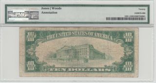 $10 First National Bank of St.  Johnsbury,  Vermont,  1929 Series,  T - 1 Ch 489,  VF20 2