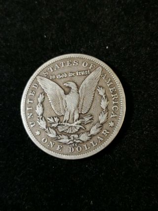 1893 - CC Morgan Silver Dollar - Rare Carson City Coin KEY DATE 5