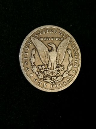 1893 - CC Morgan Silver Dollar - Rare Carson City Coin KEY DATE 6
