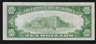 US 1928 $10 Gold Certificate FR 2400 VF - XF (- 716) 2