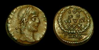 Constantius Ii Vot/xx/mvlt/xxx Cyzicus Ric Rarity: R (rare)