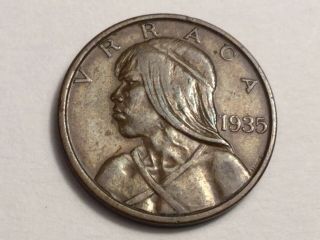 Panama 1935 1 Centesimo Coin