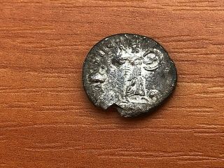 Roman Empire - Domitian 81 - 96 Ad Ar Denarius " Minerva " Ancient Roman Coin
