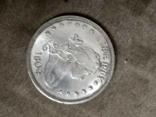 1804 Draped Bust Silver Half Dollar (uncertified)