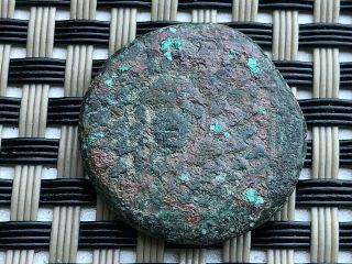 Amisos,  Pontos 100 Bc Ae22 " Gorgon & Nike " Ancient Greek Bronze Coin