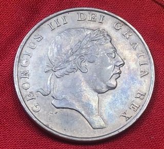 1814 1 Shilling 6 Pence King George III Bank Of England Silver Scarce 10
