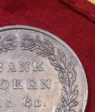 1814 1 Shilling 6 Pence King George III Bank Of England Silver Scarce 4