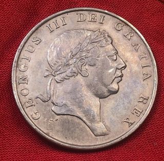 1814 1 Shilling 6 Pence King George III Bank Of England Silver Scarce 8
