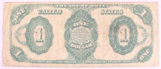 Series 1891 Treasury Note $1 FR 351 Tillman Morgan 082E 2
