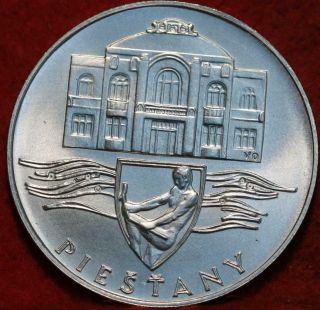 Uncirculated 1991 Czechoslovakia 50 Korun Silver Foreign Coin
