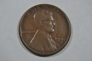 Very Fine 1926 - S Lincoln Head Wheat Cent Penny Mid Grade Semi - Key Date