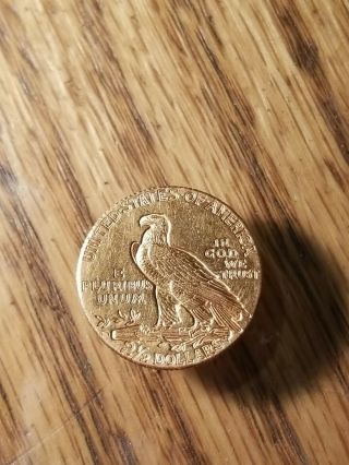 1914 $2 1/2 Indian Head Gold Coin Quarter Eagle KEY DATE 2