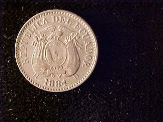 Ecuador ½ Centavo 1884h