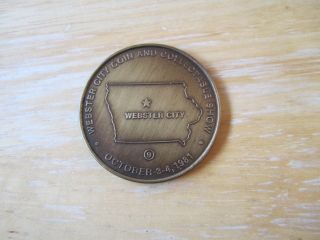 Webster City,  Iowa/Webster City Coin and Collectable Show MEDAL 2