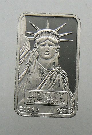 5 Gram Credit Suisse " Liberty " Platinum Bar 029465 Not