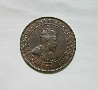 Canada.  1 Cent,  1905.  King Edward Vii.